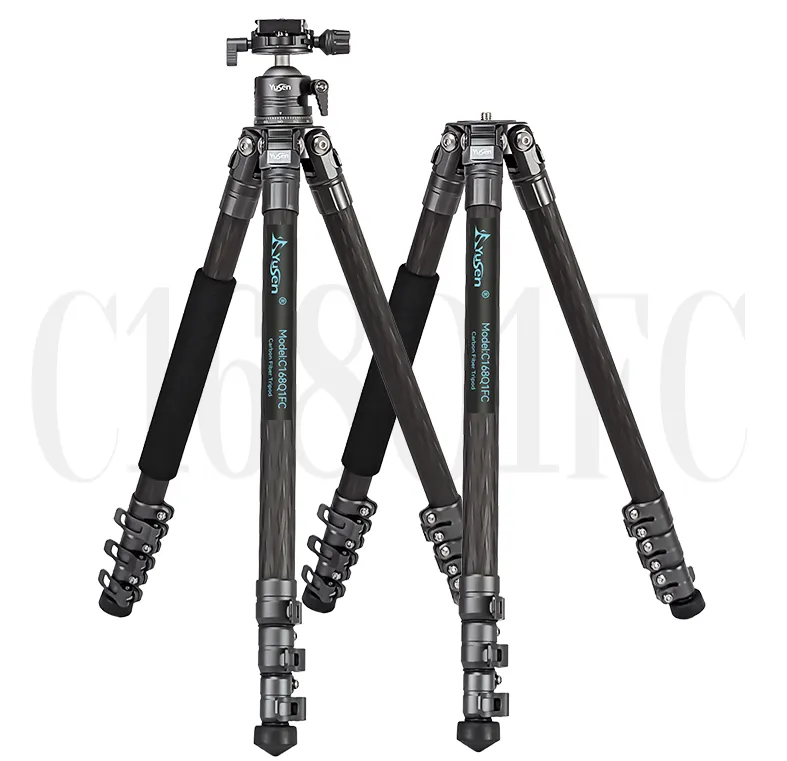 Professional Carbon Fiber Portable DSLR Camera Phone Travel Shoot Tripod Stand Camera Tripod Stand Professional