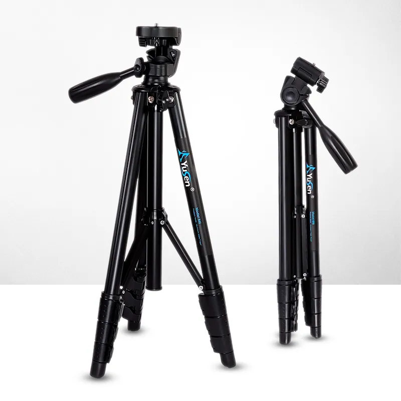 Professional Lightweight Aluminium Mini Tripod Stand Foldable Design for Outdoor Travel DSLR Camera Phone Selfies
