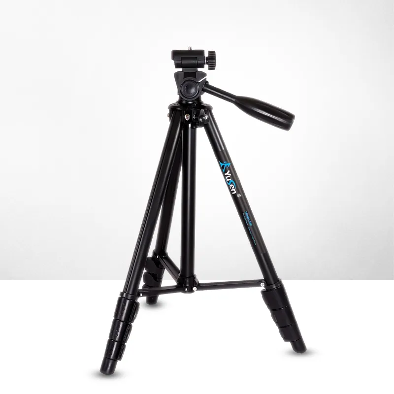 Professional Lightweight Aluminium Mini Tripod Stand Foldable Design for Outdoor Travel DSLR Camera Phone Selfies