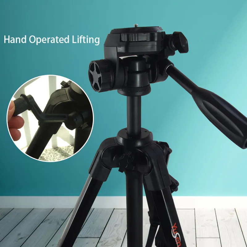Lightweight Stand Professional Compact Travel Aluminium Alloy Camera Tripod