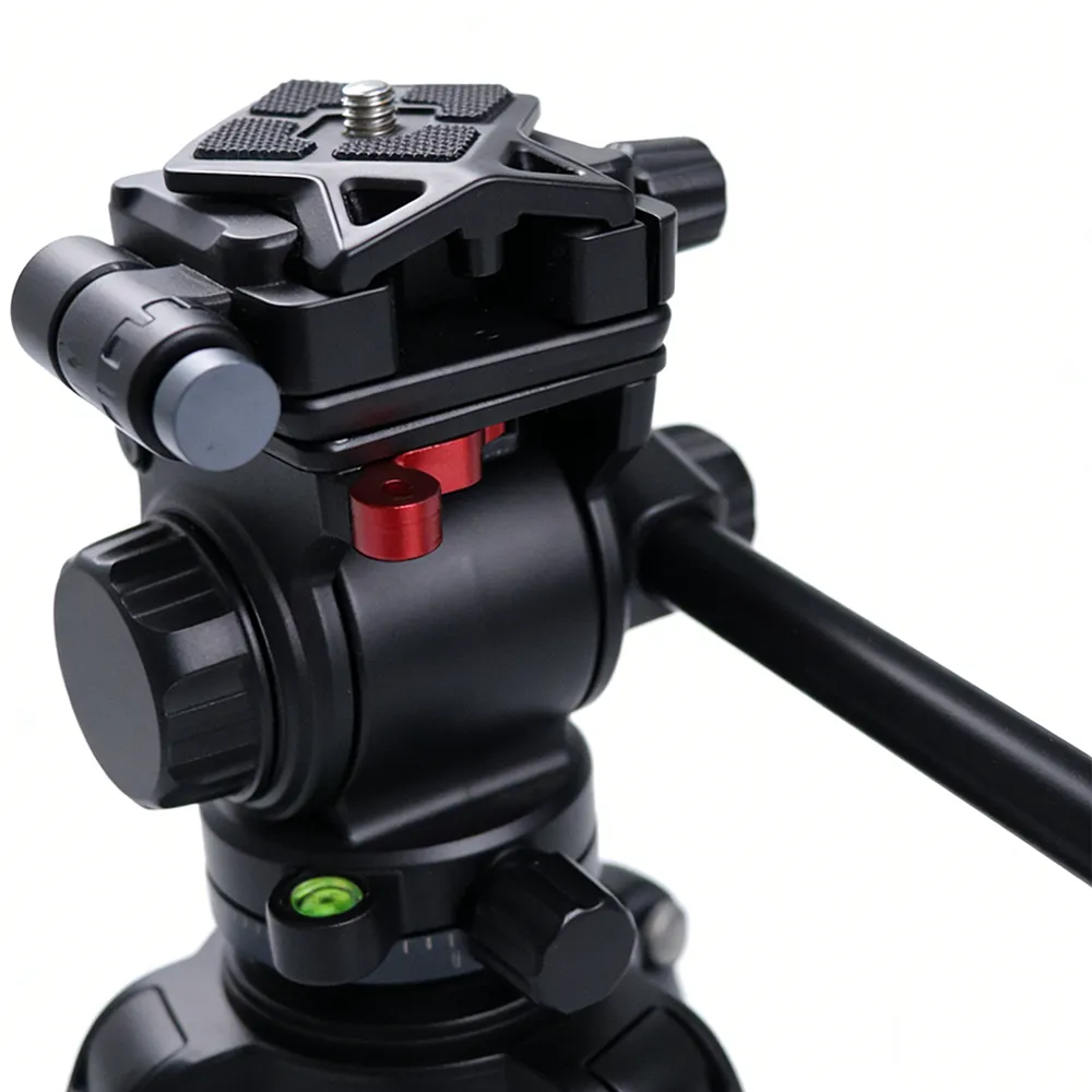 Fluid Damping Head - Compact Aluminum Alloy Video Head