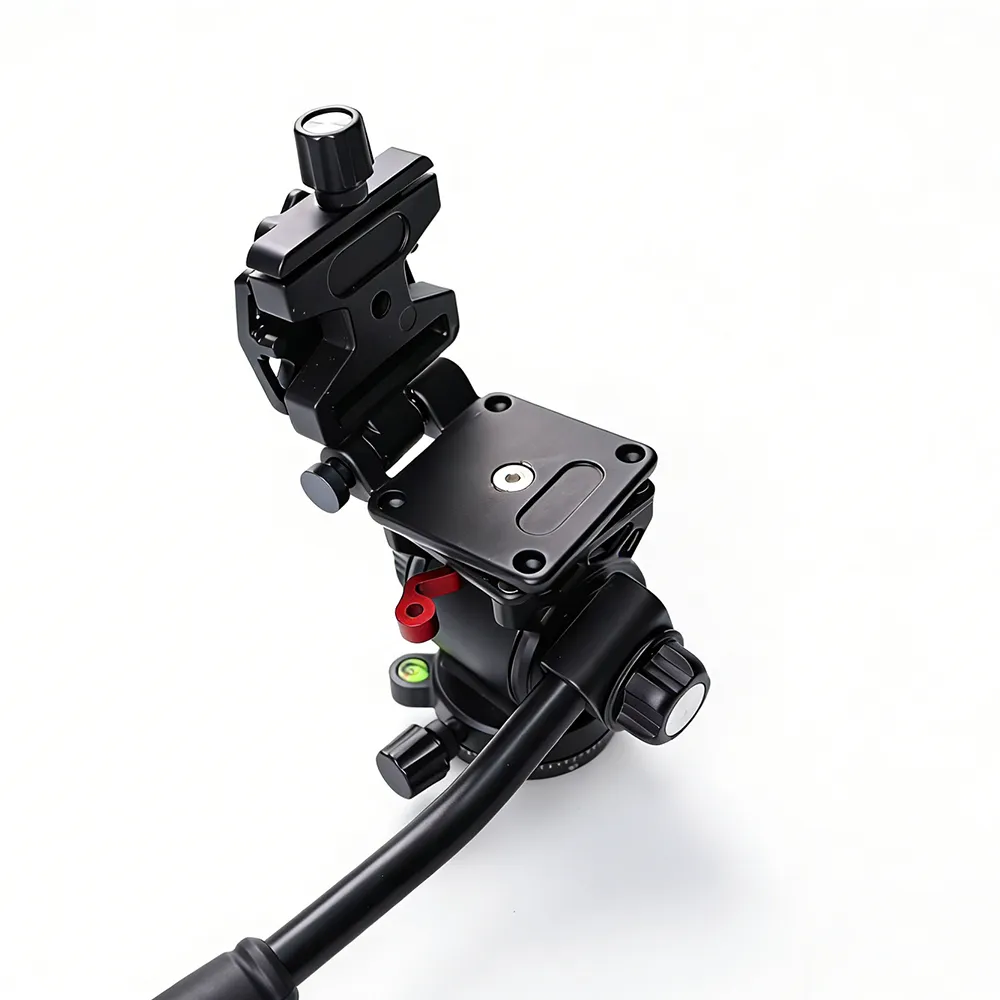 Fluid Damping Head - Compact Aluminum Alloy Video Head