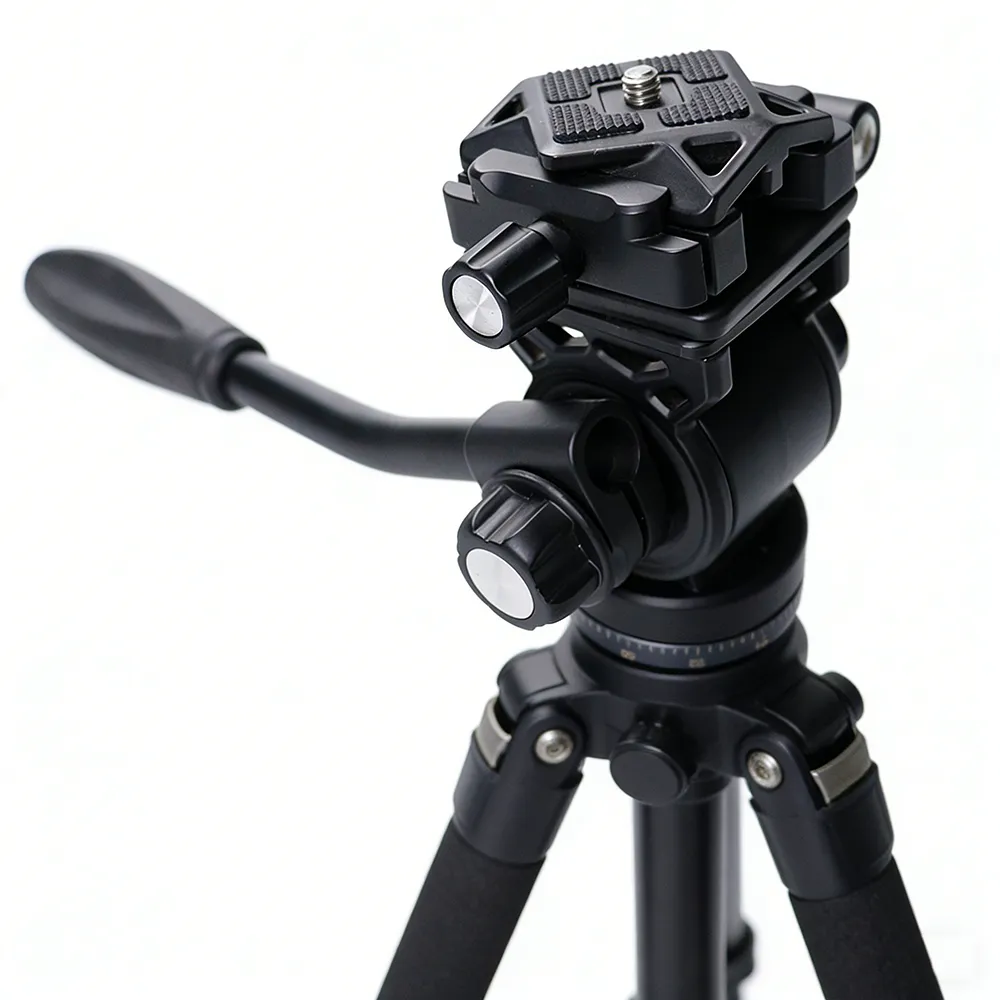 Fluid Damping Head - Compact Aluminum Alloy Video Head