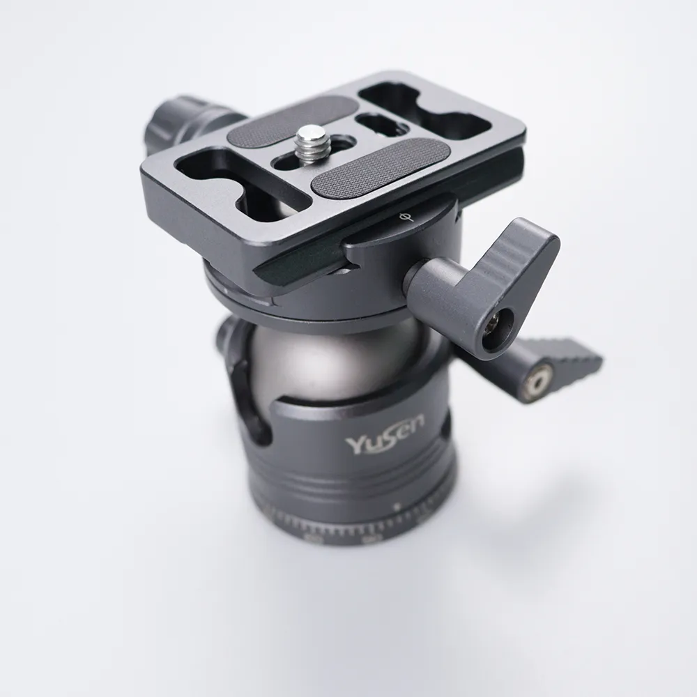 CNC 360° Ball Head Lightweight Aluminum Alloy Camera Tripod 