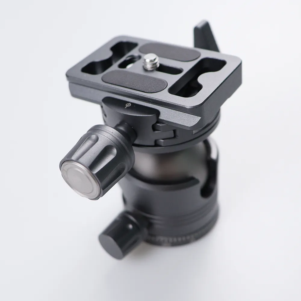 CNC 360° Ball Head Lightweight Aluminum Alloy Camera Tripod Head