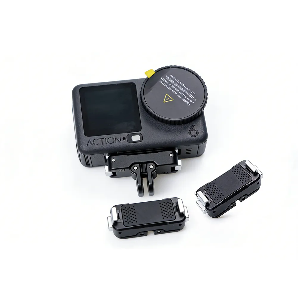 Magnetic Quick Release Adapter Camera Base Mount for DJI Action 5/Osmo Nano Aluminium Alloy Expansion Adapter with 1/4&q