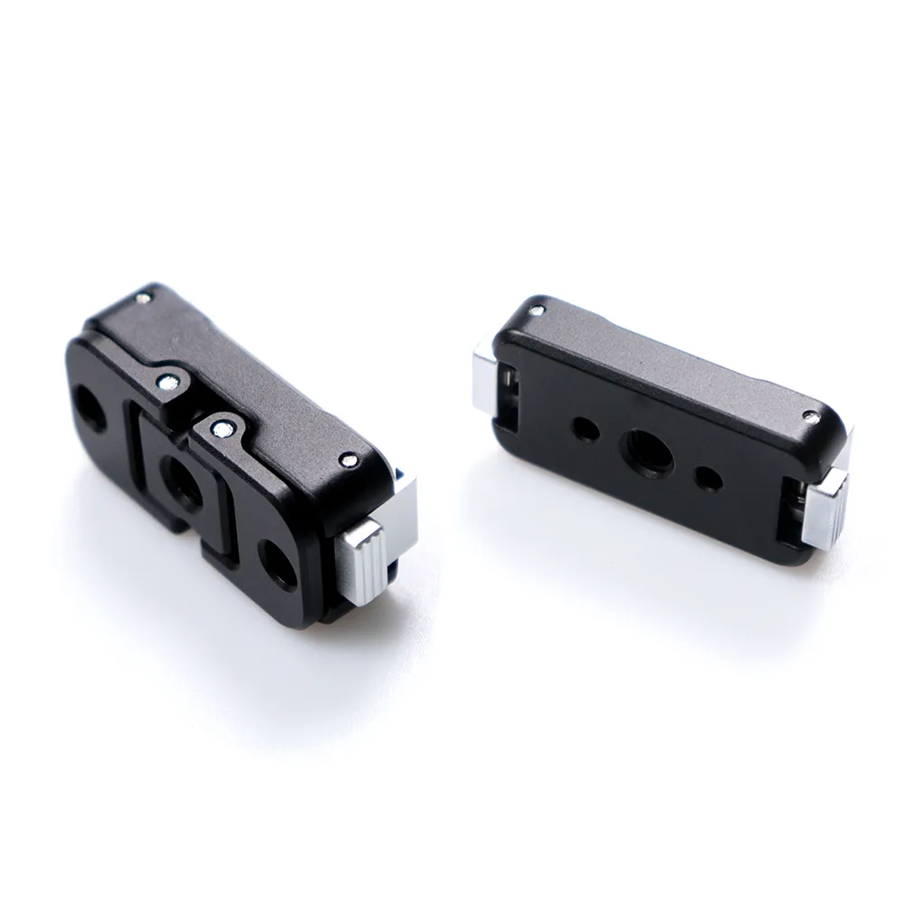 Magnetic Quick Release Mount Compatible with DJI Osmo Action 6/Osmo Nano, Aluminum Alloy Bracket Extension Base with 1/4