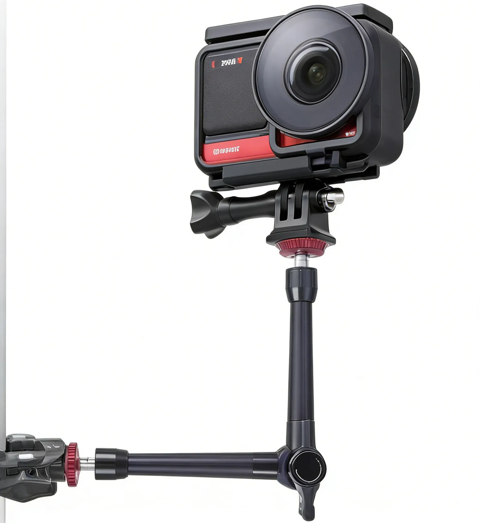Professional Multi-Directional Adjustment Magic Arm Noga Style Aluminum Stainless Steel 5kg Load for Photography Camera 