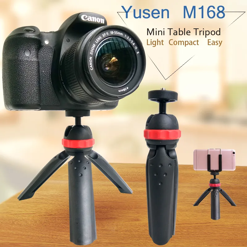 Universal Mini Camera Tripod with 360° Ball Head Table Tripod for DSLR Phone for Vlog Portable Camera Tripod Mount