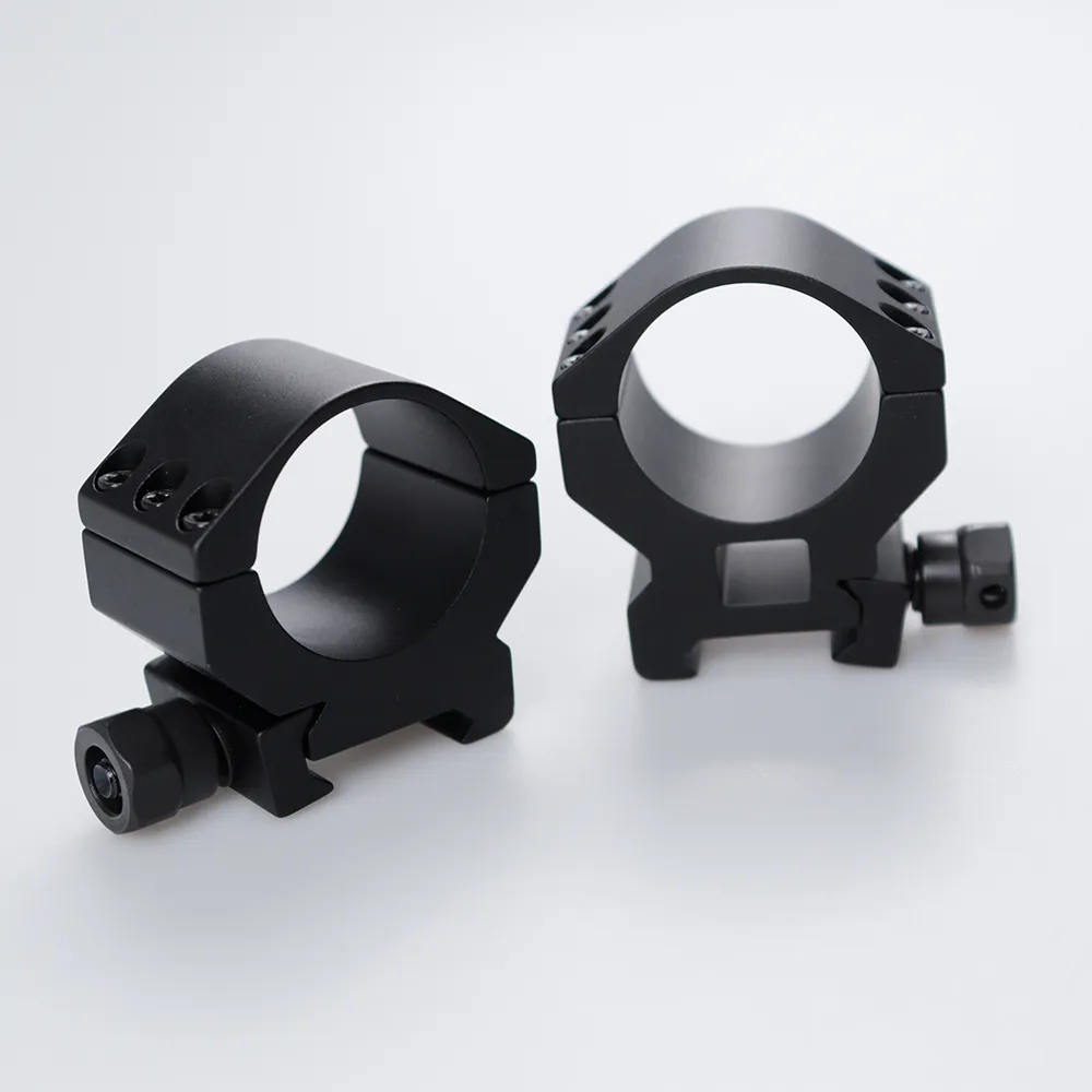 30mm Aluminum Optical Ring Mount Clamp Dual Rings Bracket for Tube Accessories