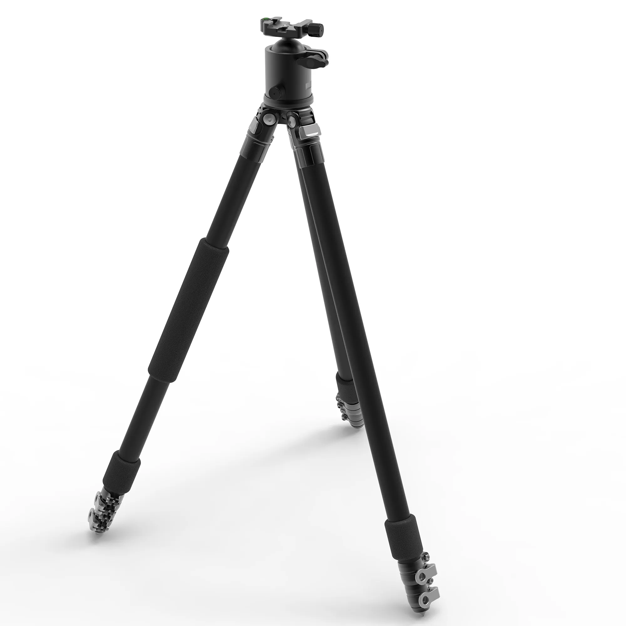 Professional Aluminum Shooting Tripod for Hunting Flexible Three-section Tripod