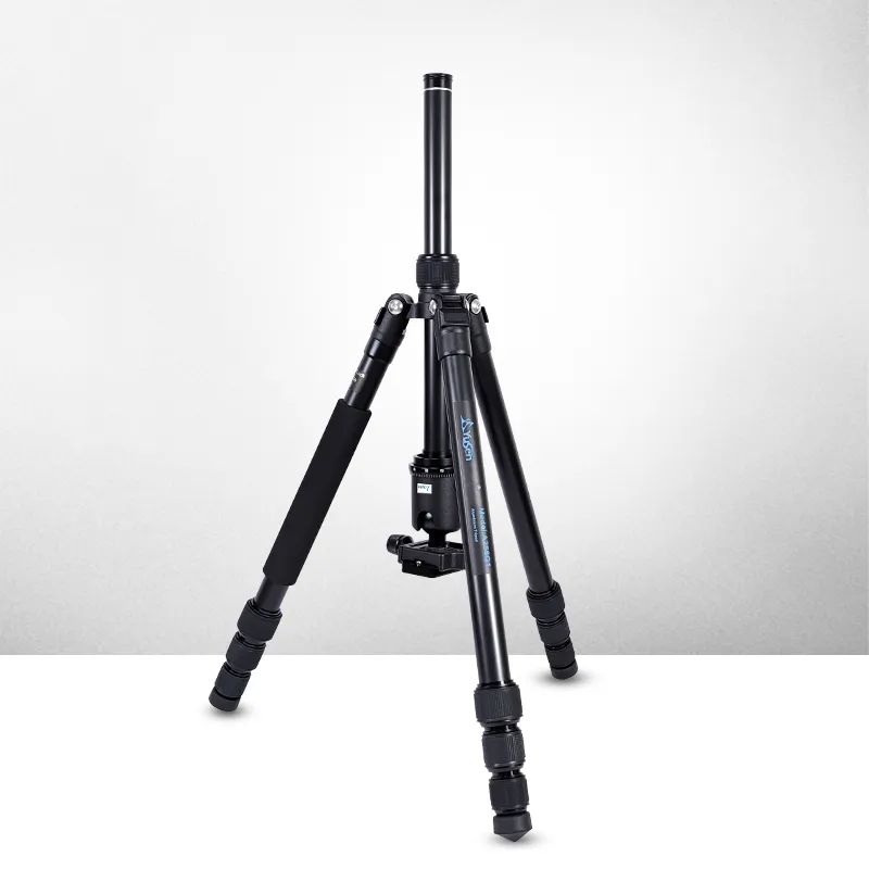 Aluminum Camera Tripod Detachable Legs Convertible to Monopod Durable Tripod Kit for DSRL with CNC 360°Ball Head Kit Tri