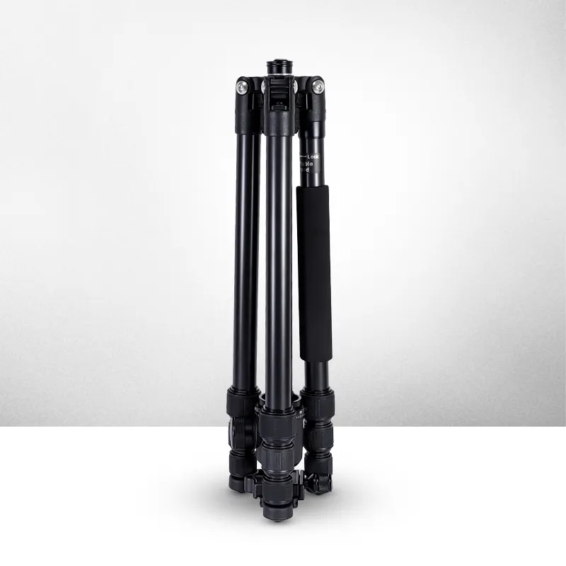Aluminum Camera Tripod Detachable Legs Convertible to Monopod Durable Tripod Kit for DSRL with CNC 360°Ball Head Kit Tri