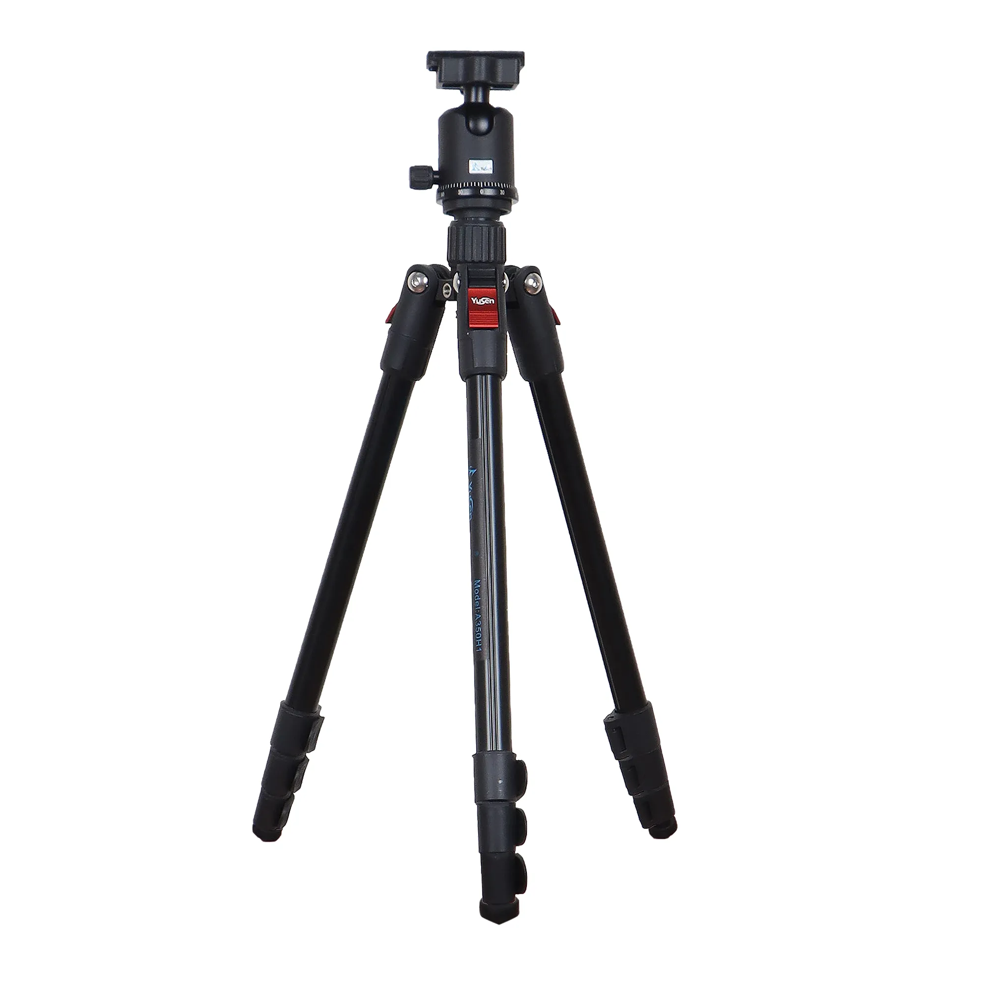 Aluminum Tripod with 360°Ball Head Max Load at 8kg Adjustable Height travel tripod for DSLR/SLR Camera Phone