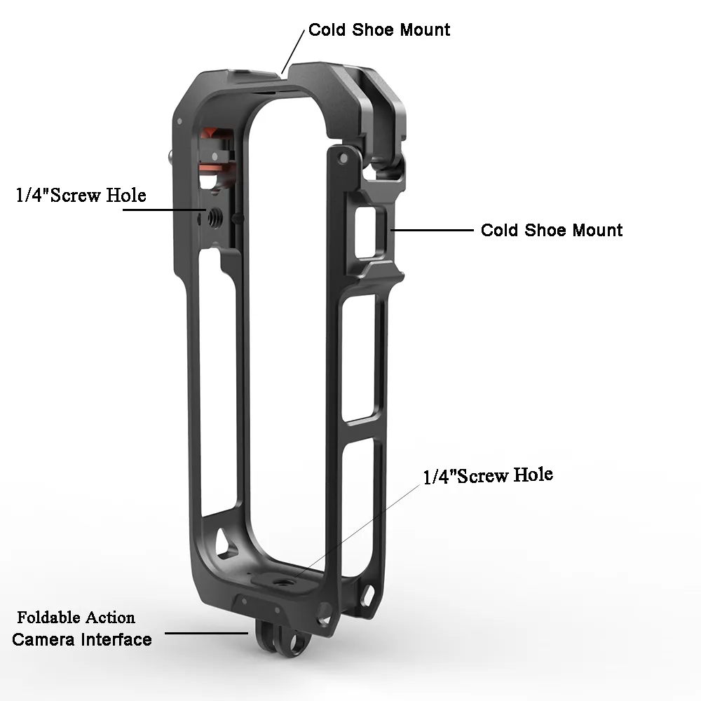 Metal Protective Case for Insta360 X5 Accessories