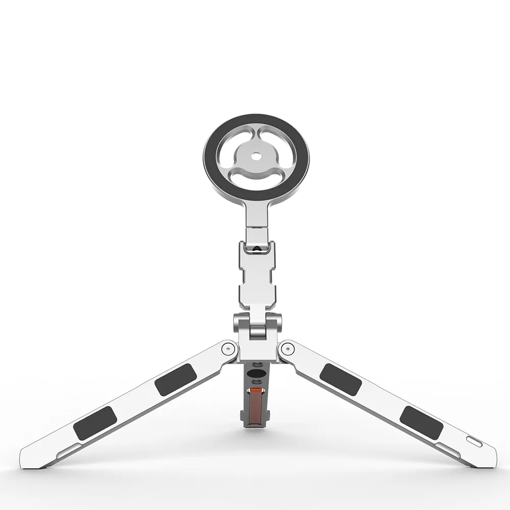 Dual Magnetic Phone Mini Tripod Foldable Double Magnet Mount