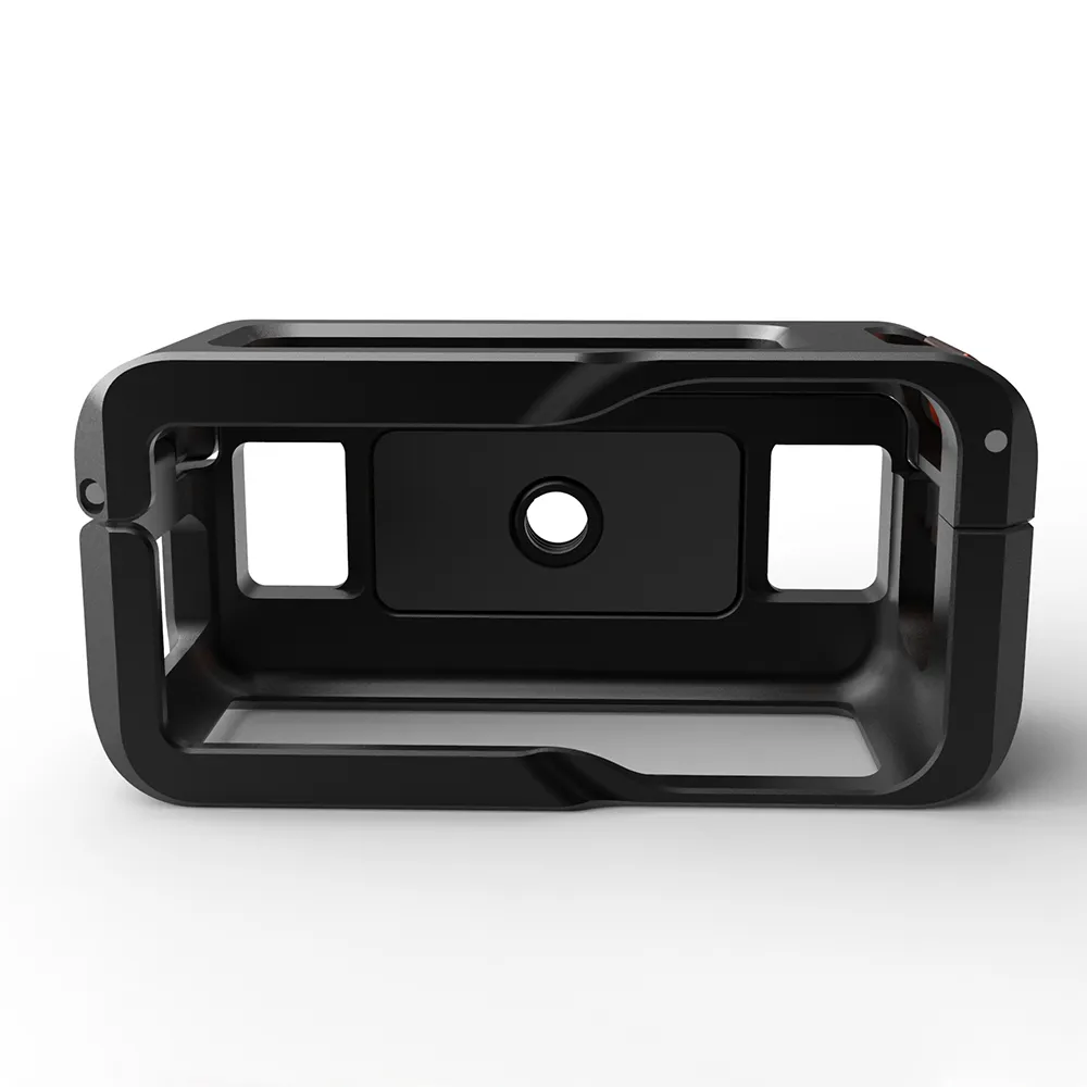 Camera Cage for DJI Osmo Nano,Lightweight Aluminum Protective Frame 1/4"-20 Threaded Hole and Cold Shoe Mount, Full Button Access, Magnetic Compatible - for Vlogging & Travel